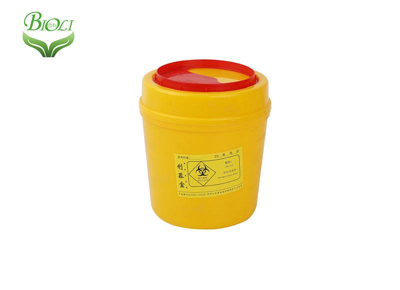 Hot selling 6Liter Round Sharp Container