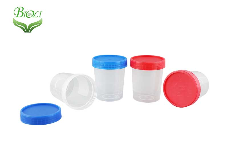 Medical Disposable Sputum Urine Stool Specimen Container with Spoon
