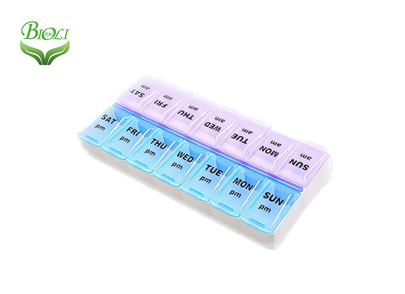 Plastic 2 Weekly Pill Box/14Days Pill Box