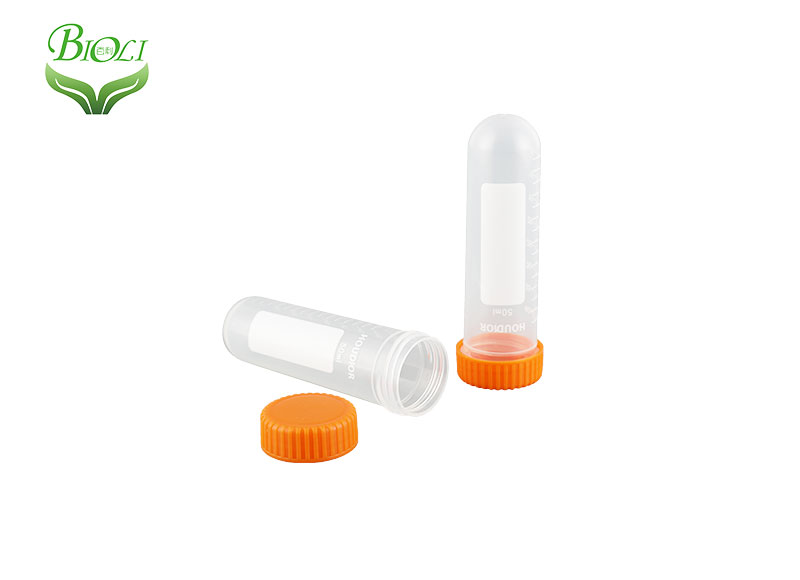 plastic medical 10ml conical centrifuge tube with colorful lid