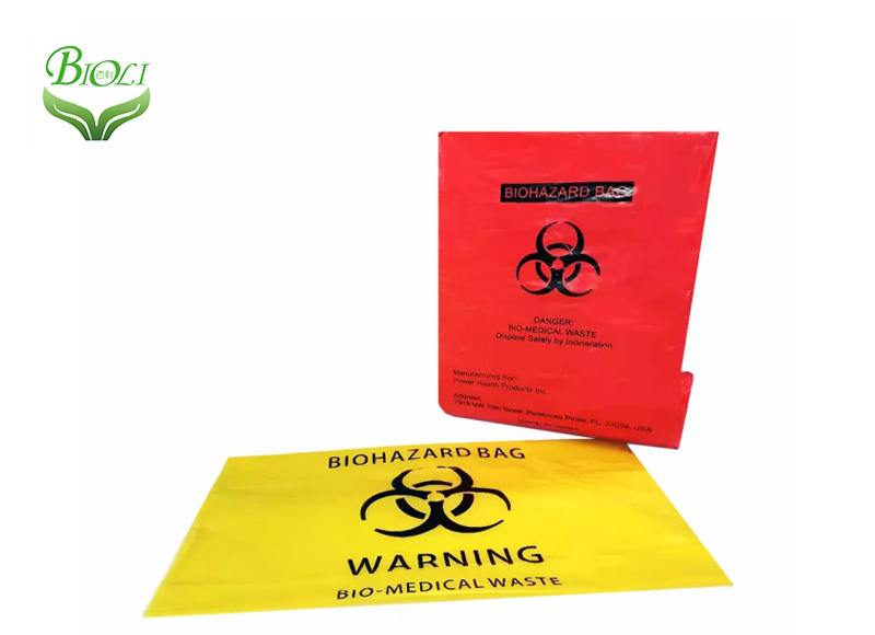 Medical biohazard bags