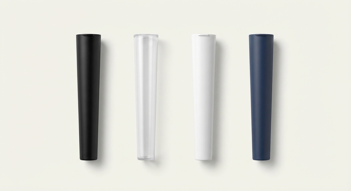 109mm Conical Tube custom color lineup