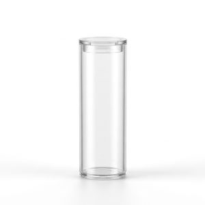20*117MM PALSTIC SQUARE TUBE WITH CR CAP