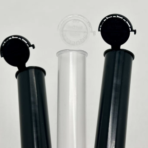 90mm Plastic Temper Evident Pre Pop Tube with Tear off Ring